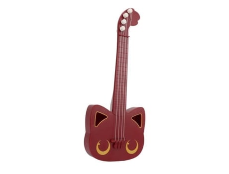 Ukelele de simulación Ukelele de plástico Juguete para niños Mini guitarra de simulación Instrumento musical para principiantes