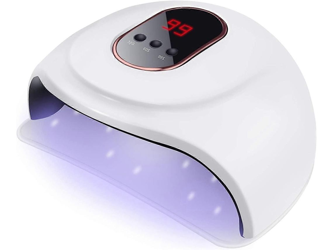 Secador de uñas con lámpara UV, con 18 LED, 72 W, 3 temporizadores (30/60/99 s), secado rápido para esmalte semipermanente, Ge GOKOCO