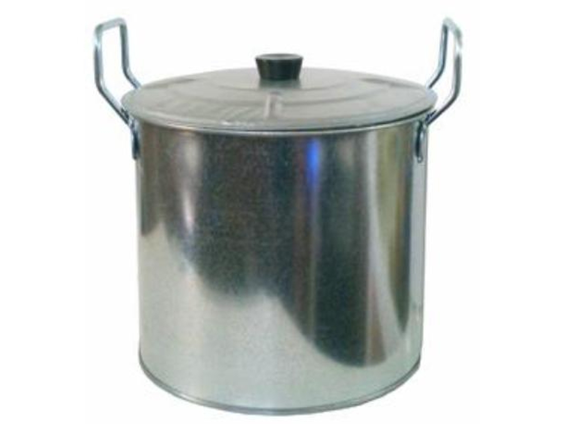 Cubo recto 2 asas con tapa 45x40