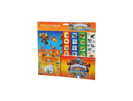 Juego Creativo MONSTER HIGH Skylanders Mega Sticker Set (Edad Mínima Recomendada: 3 años)