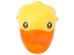 Extensor De Grifo Infantil De Silicona Con Diseño De Dibujos Animados - Accesorio Para El Lavado De Manos Del Bebé - Amarillo