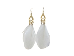 2026-aretes Colgantes De Plumas Elegantes Para Mujer Farfi, Ideal Para Bodas, Fiestas Y Regalos