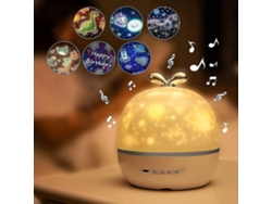 Proyector de luz nocturna para bebés, lámpara proyector de luz nocturna LED para bebés y niños. Rosewell