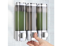 Dispensador de jabón de vidrio de 35 ml con bomba de acero inoxidable STELASPLEN
