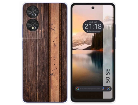 Funda Diseño para Tcl 50 Se TUMUNDOSMARTPHONE Multicolor