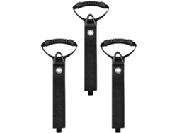 Juego de 3 soportes para cables de extensión, correas de almacenamiento resistentes, herramienta de extensión Vayotoy