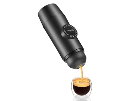 CAFETERA EXPRESSO PORTÁTIL EZII CF1004 negro