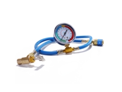 Kit De Recarga De Refrigerante R134a Con Manguera Y Manómetro Para Aire Acondicionado Automotriz.