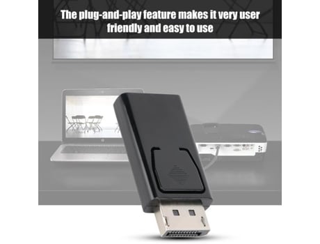 Adaptador HURRISE para conectar su PC o computadora portátil a su HDTV de alta calidad
