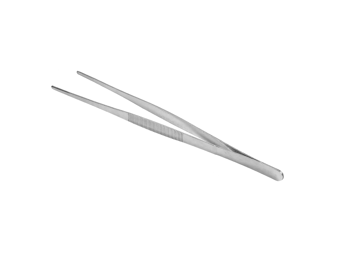 Pinzas Largas De Acero Inoxidable De 30 Cm, Antideslizantes, Para Cocina, Jardinería Y Uso Doméstico.