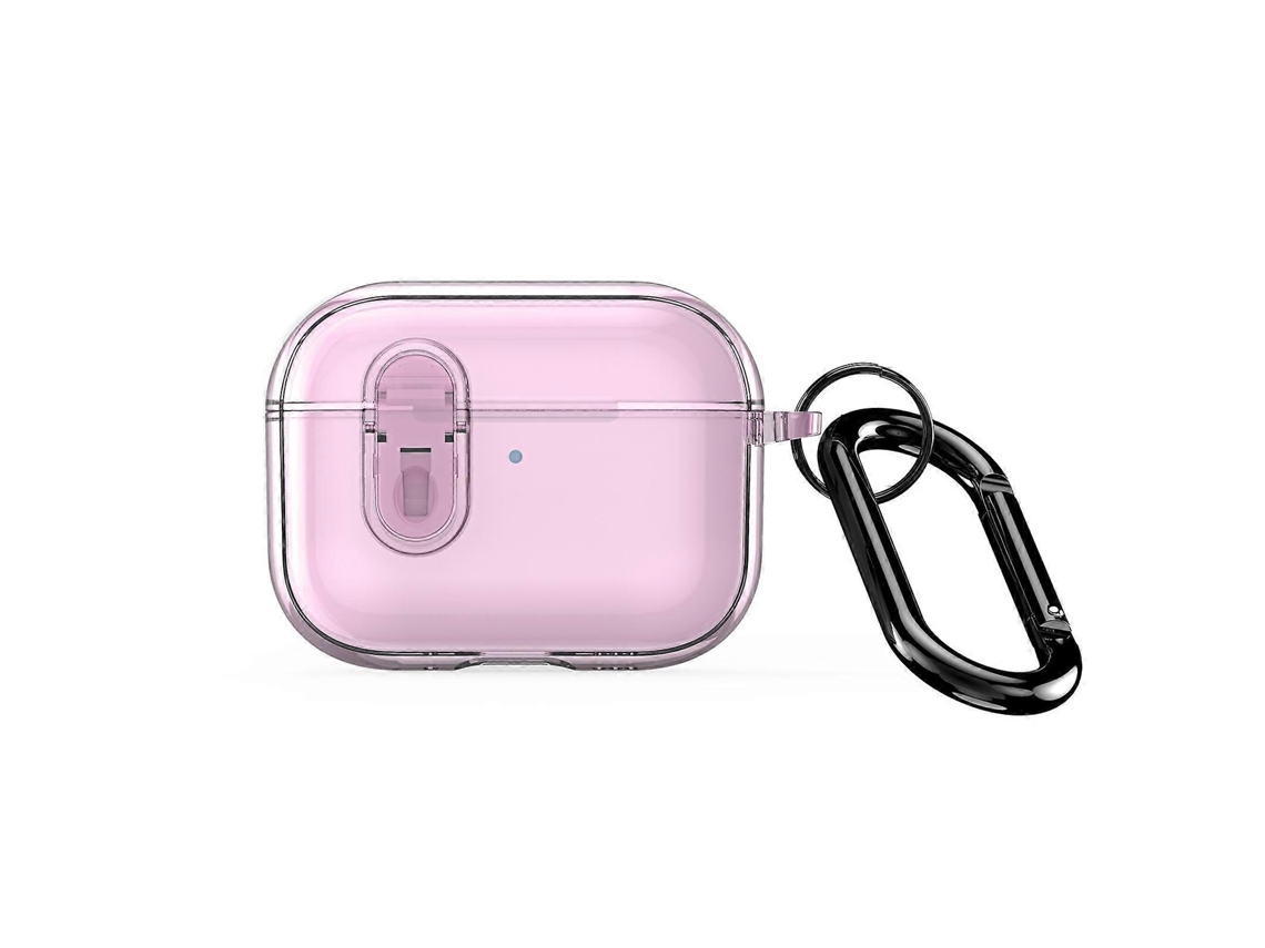 Estuche transparente dividido para auriculares de la serie Dux Ducis Pecl con gancho para Airpods Pro 3 GIECY