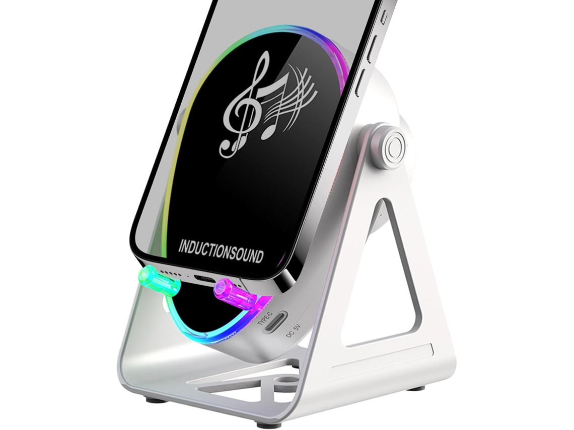 Altavoz De Inducción Para Teléfono | Sonido Giratorio De 180 Grados