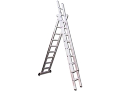 Escaleras 3 tramos 3x  7 peld+travesaño 3x2,5 mt.01172 en131