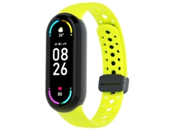Correa para Xiaomi Smart Band 10/9/8 - Silicona - Cierre magnético negro