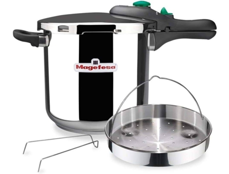 Olla a Presión MAGEFESA Dynamic (22 cm - Acero Inoxidable - 6L)