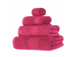 Homescapes Turkish Cotton Raspberry Bath Towel Set