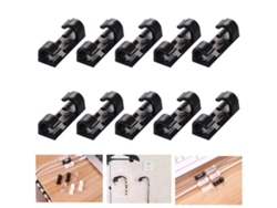 40 Clips Autoadhesivos Para Cables, Organizador De Cables Para Coche, Oficina Y Hogar.