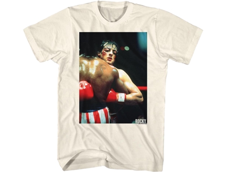 Camiseta Unisexo DEEPSTONE Hug It Out Rocky Natural (S)