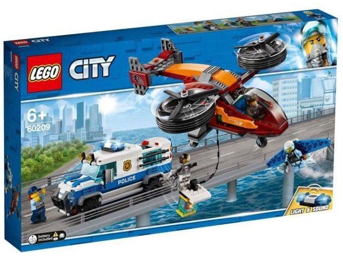 LEGO City: Policía y robo de diamantes - 60209 (Edad Mínima: 6 - 400 Piezas)