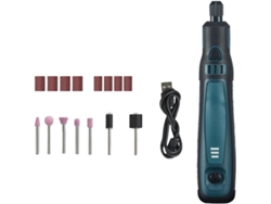 Kit De Herramientas De 15 Piezas (15 Piezas) Mini Herramientas Rotativas Inalámbricas Para Grabado Y Rectificado