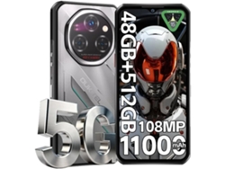 Oukitel Wp62 5g 11000mah 48gb Ram 512gb Rom 6.6" 120hz 108mp Cámara Android 15 Carga Rápida 33w