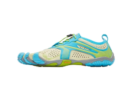 Zapatillas Trail Running V-run Verde Azul EU 36 Mujer VIBRAM FIVEFINGERS