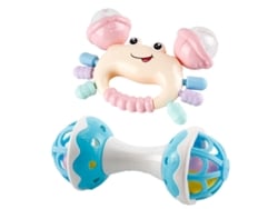 Conjunto de timbre y pasta de dientes para bebé, lavable con agua, para la estimulación temprana, para recién nacidos y bebés de 0 a 6 a 12 meses.