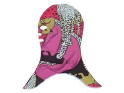 Gorro de natación Rosewell Facekini, diadema protectora, protección UV, diseño de medusas
