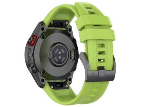 Correa de Silicona liberación rápida 26mm para Garmin Fenix 7X/7X Solar/6X/6X Pro/TACTIX 7 - pista