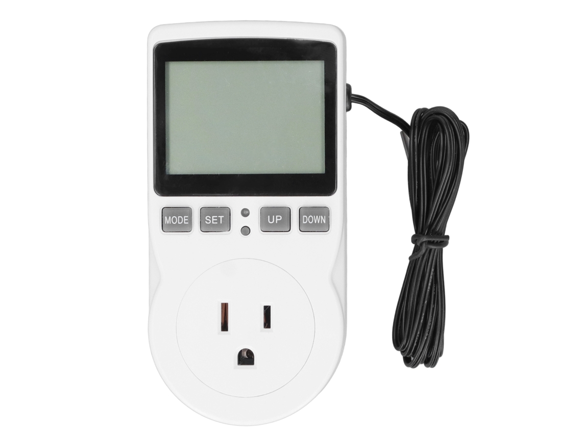 Controle De Temperatura Com Display Lcd Termostato Eletrônico 50-60hz