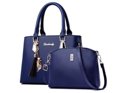 Conjunto De Bolso De Mujer De Dos Piezas Azul Real SIURN