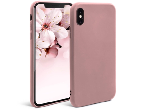 Funda Minimalist Series Fina Acabamento para iPhone XS MOOZY Textura Suave