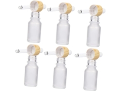Frascos De Vidrio Recargables Con Gotero De 6 Piezas Para Aceites Esenciales Y Líquidos - Conveniente Para