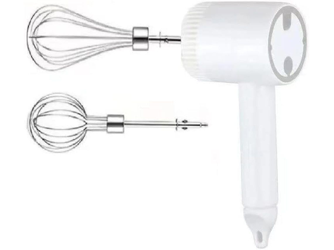 Batedor De Ovos Elétrico Portátil, Recarregável Via Usb, Com 3 Velocidades, Para Mexer E Bater Ovos (claros)