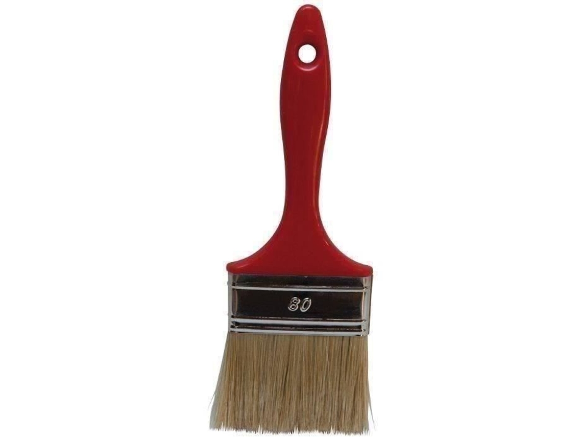 Cepillo Plano Savy Anchura 80 Mm Cerdas Puras A Roja