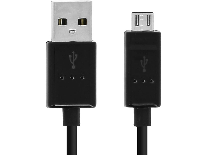 Cable LG DATA-ORI (USB - MicroUSB - 1 m - Negro)
