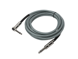 Cable de guitarra macho de 6,35 mm, 3 m, para instrumentos musicales, con cobre libre de oxígeno.