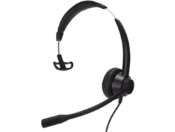 Auriculares Telefónicos Con Cancelación De Ruido Rj9: Auriculares Profesionales Con Cable Para Un Solo Oído Con