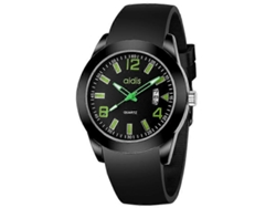 Reloj Adidas MY-1601 de cuarzo, versión estándar, con correa de silicona y calendario. Talla L.