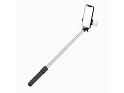 Palo Para Selfies Wr1yxs Trípode Telescópico 0.71m Con Lámpara Circular - Negro