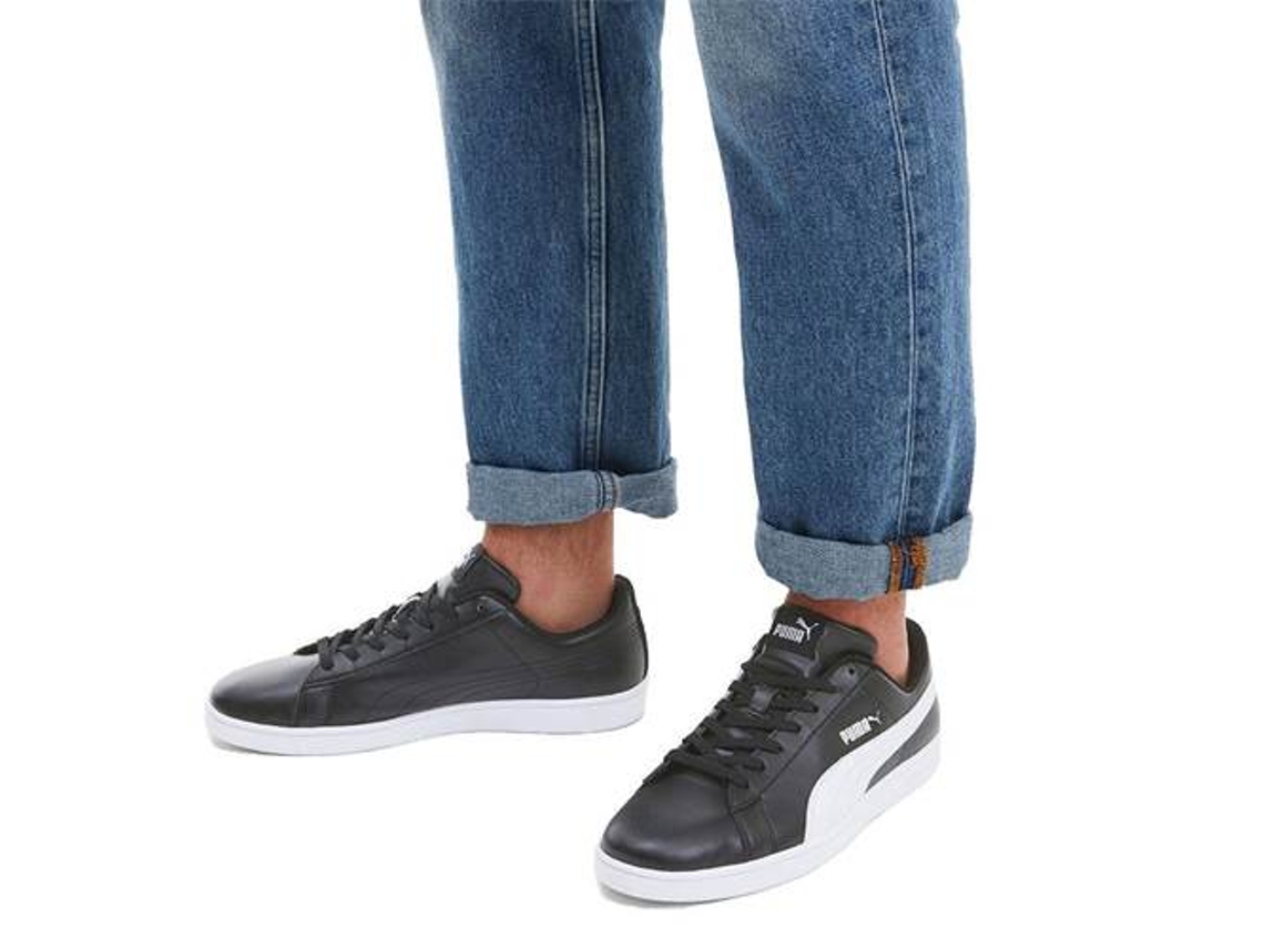 Zapatos puma negro hombre jeans on sale