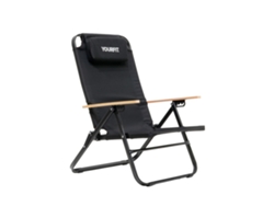 Silla de camping plegable con inclinación