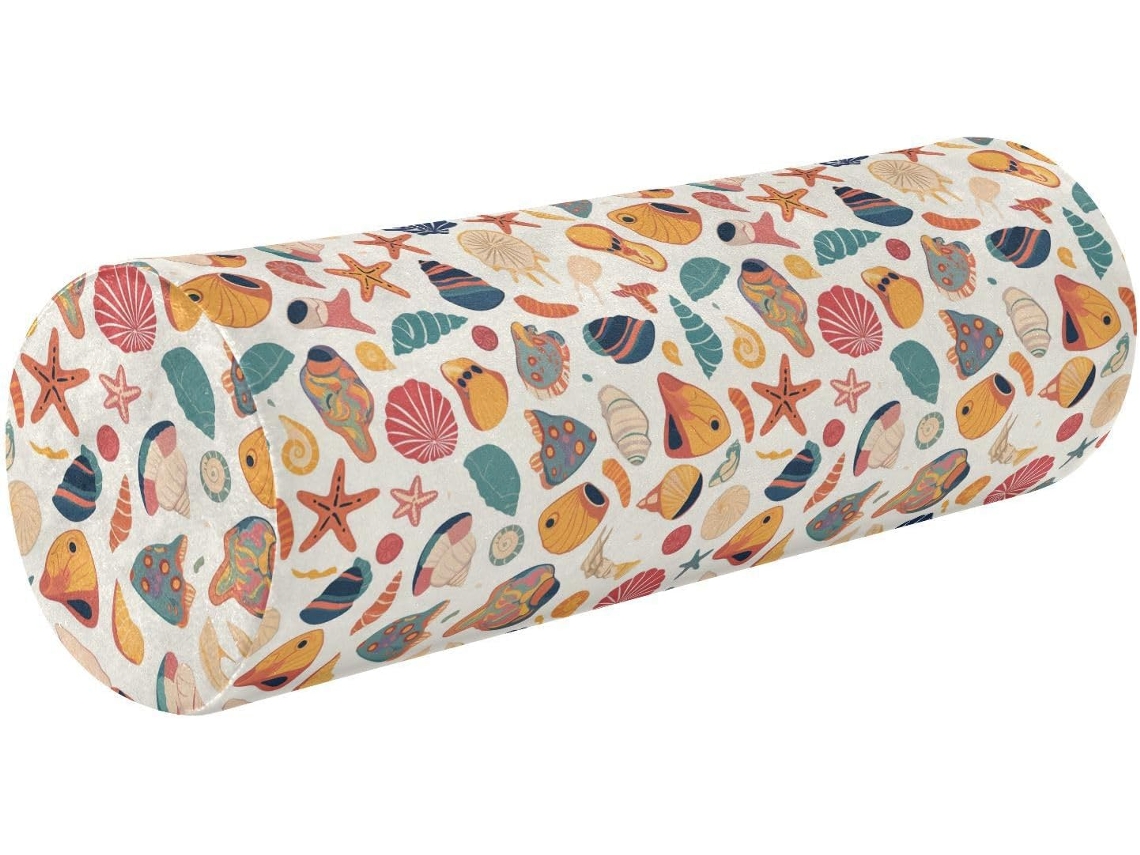 Cojín Frodotgv Cilíndrico Redondo Espuma Viscoelástica Soporte, Soporte Fácil Regalo