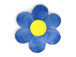 WP MERCHANDISE Manzanilla Azul Almohada de Felpa 55 Cm