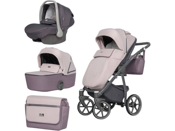 Carrito de Bebé Individual RIKO Marla + Kite Isofix Ready Dirty Do