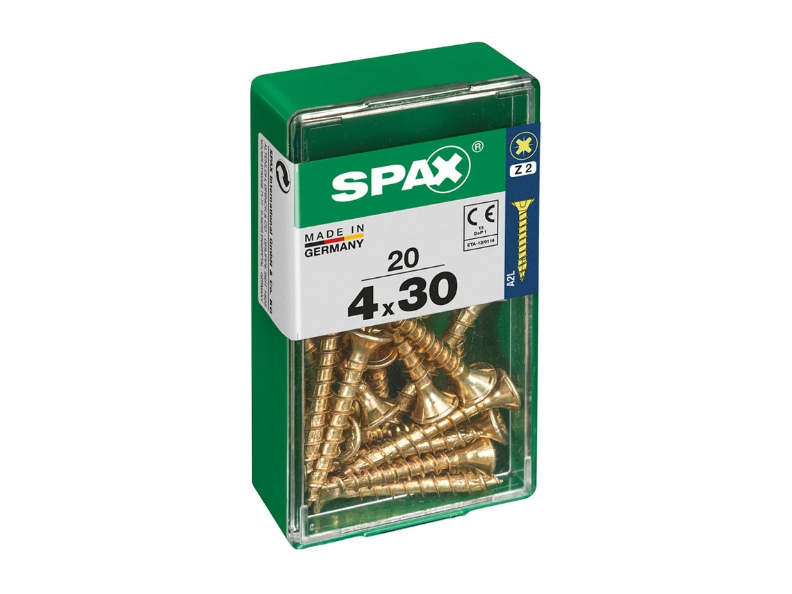 Caja de Parafusos SPAX (Acero - Muticolor)