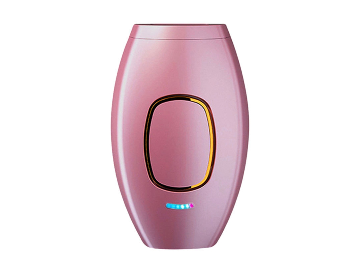 Depiladora de luz pulsada YIZHOOD para hombres y mujeres, resultados indoloros y permanentes, seguro para el tratamiento de todo el cuerpo rosado