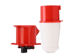 Juego de enchufe y toma industrial Sunflare US PA66 UL de 125 V (20 A)