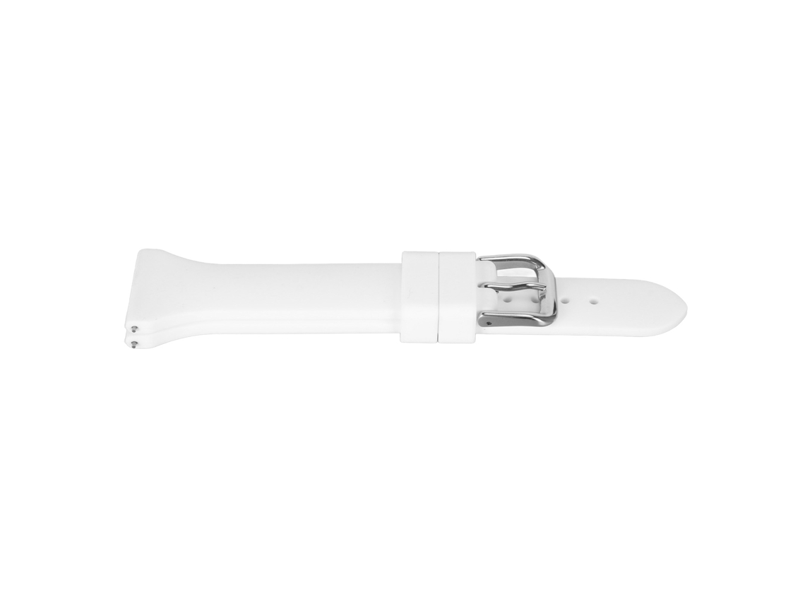 Correa De Silicona Ajustable De 22 Mm Para Amazfit Gtr 4/3/3 Pro Y Huawei Gt 3/2 - Blanca