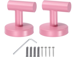 2 Ganchos De Baño Impermeables De Acero Inoxidable Para Toallas/abrigos, Para Puertas De Cocina,